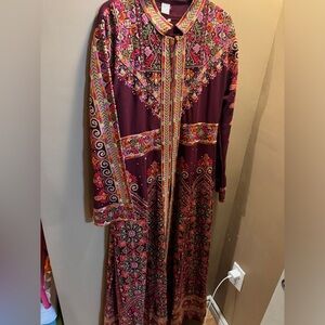Traditional Long Sleeve Thobe Dress